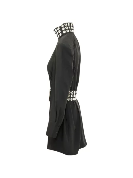 Cu centură rochie mini Iro negru