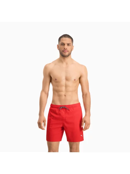 Szorty pływackie o średniej długości PUMA Swim czerwone