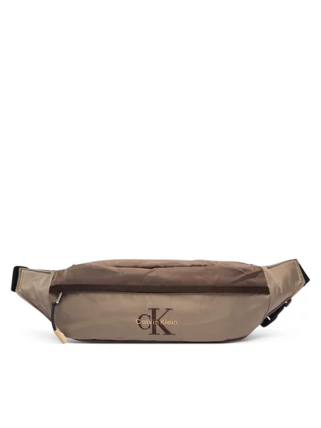 Pasek Calvin Klein beżowy