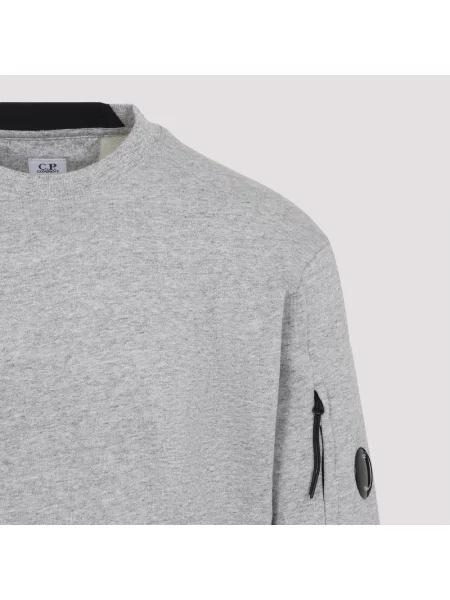 Lniana bluza nierozpinana C.p. Company casual szara