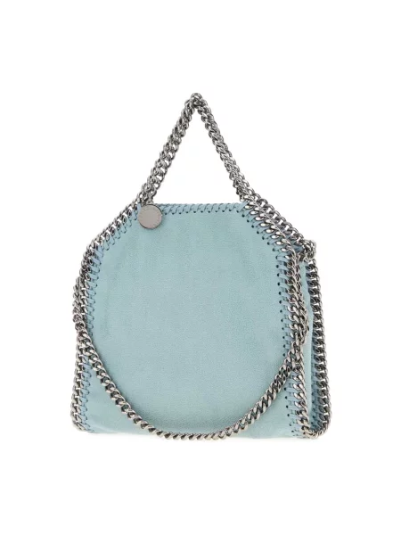 Torebka crossbody Stella Mccartney skórzana niebieska
