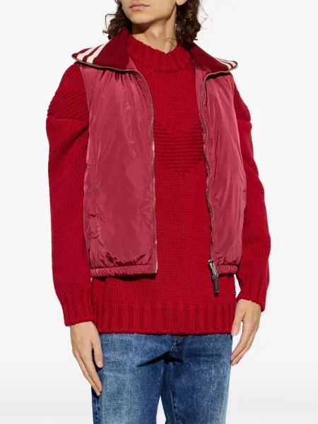 Vestă Dsquared2 cu dungi roșu