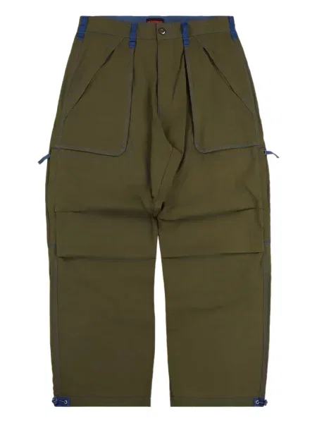 Kalhoty Pleasures zelené