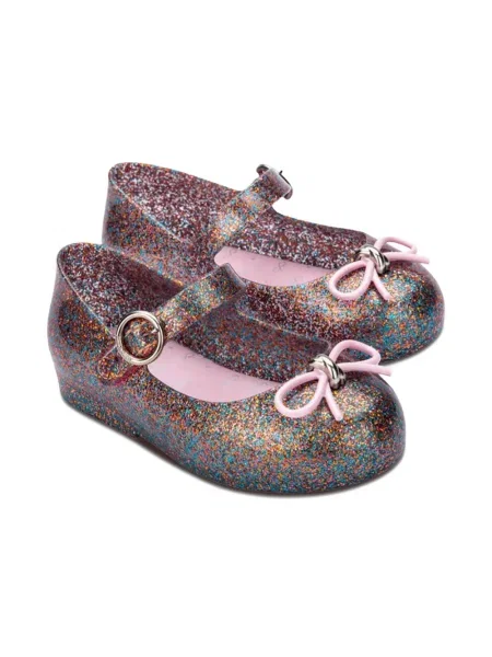 Balerinki dziecięce Mini Melissa niebieskie