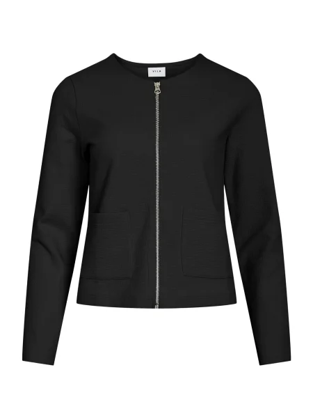 VILA Pletena jopa VIGARDEN' črna