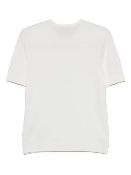 Tricou Hugo tricotate alb