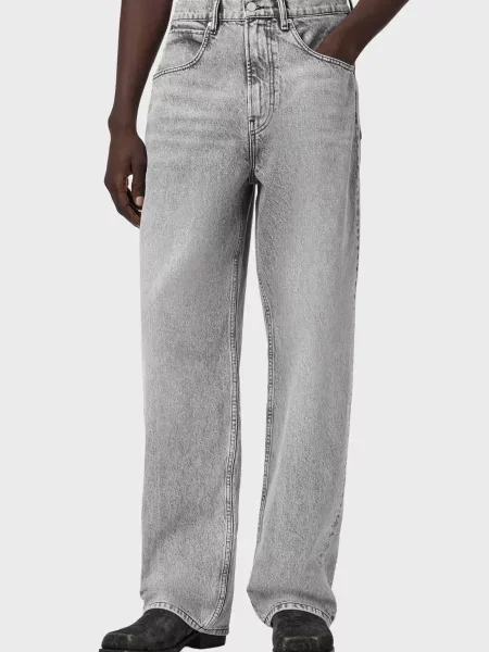 Джинси Allsaints сірі