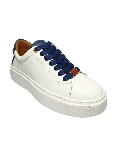 Sneakersy Alexander Smith skórzane białe