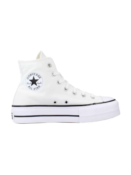 Sneakersy Converse Chuck Taylor All Star na platformie białe