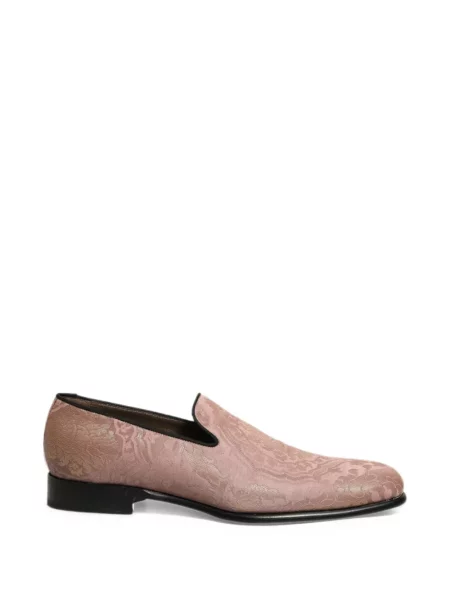 Slip on loafers Dolce & Gabbana růžové