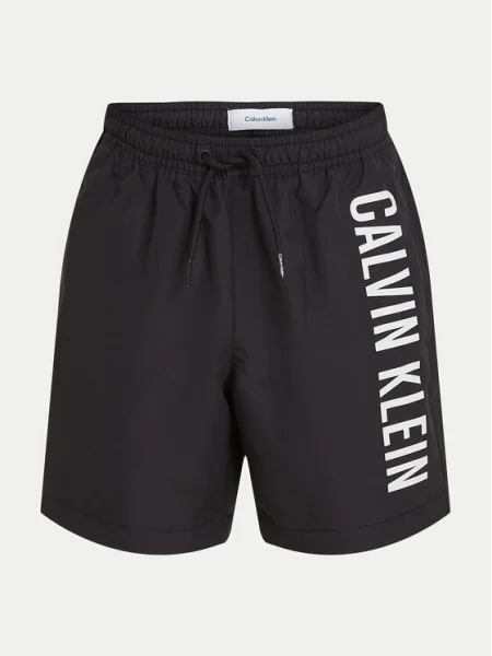 Calvin Klein Swimwear Pantaloni scurți pentru înot negru