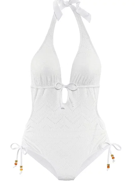 LASCANA Plavky hnědá bílá