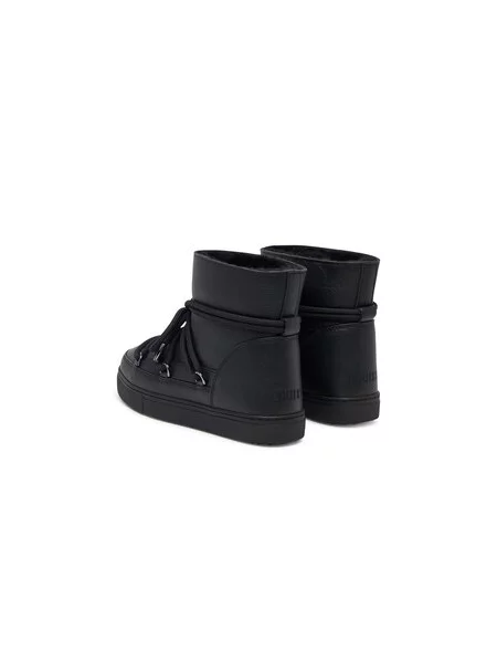 Dámske snehule INUIKII Full Leather black čierna