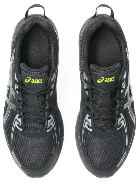 Кожаные повседневные кроссовки Asics Gel-venture черные