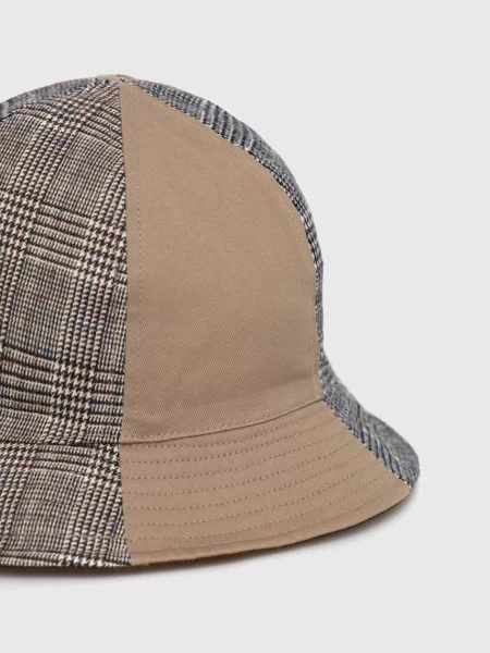 Oboustranný klobouk z vlněné směsi Kangol béžová