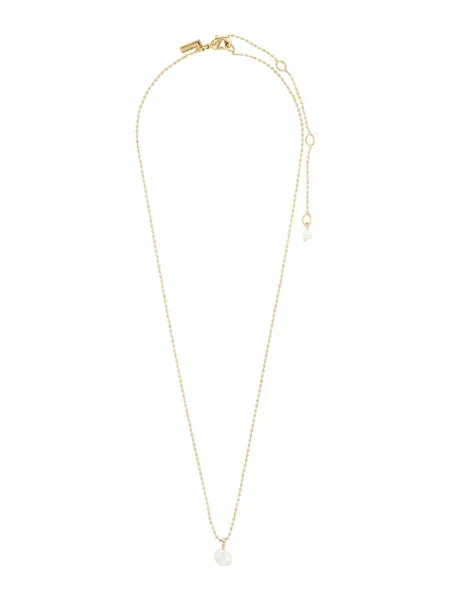 Pilgrim Verižica HADLEY zlata / biserno bela