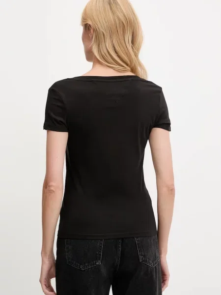 Tommy Jeans kratka majica črna