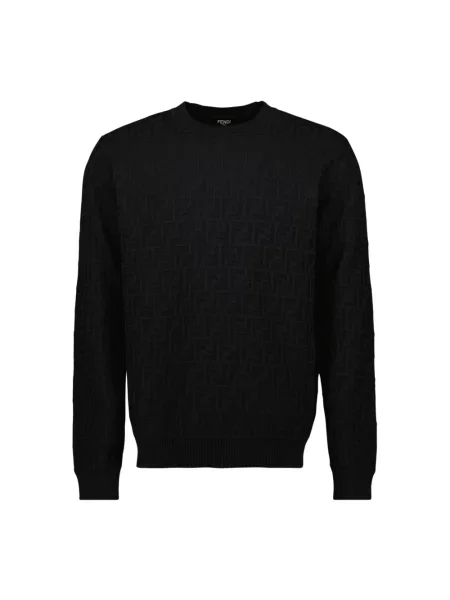 Sweter Fendi czarny