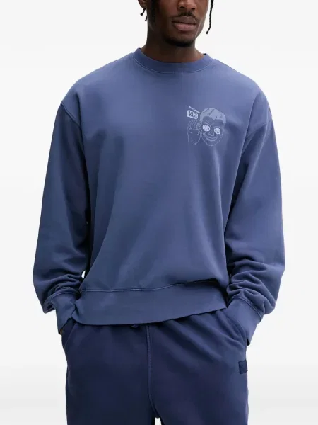 Суитчър Vans с принт синьо