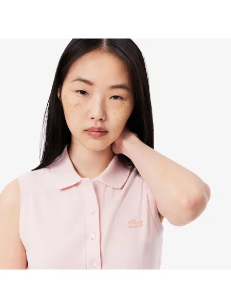 Поло Lacoste розовое