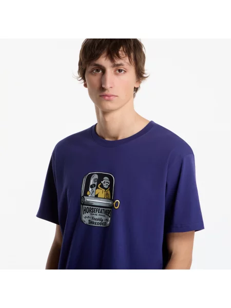 Тениска Horsefeathers Canned T-Shirt Royal Blue L синьо
