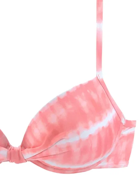 S.Oliver Sutien costum de baie roz alb