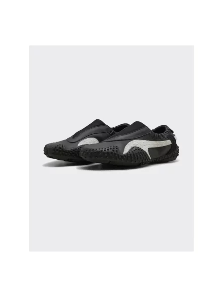 Sneakersy Puma skórzane na siłownię czarne