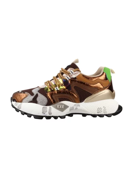 Sneakersy Exe' brązowe