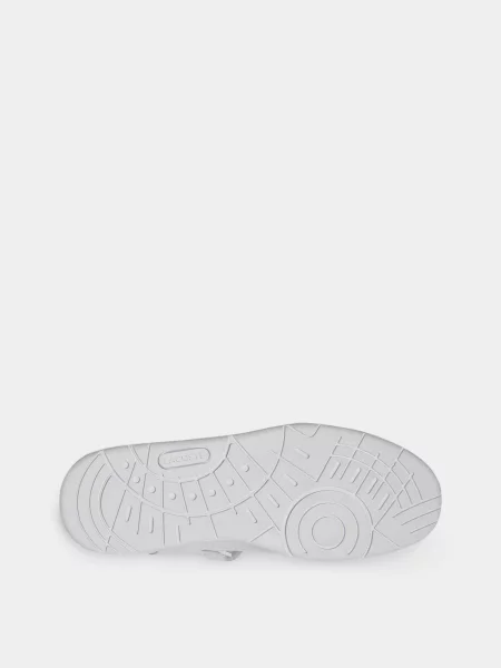 Кожаные кеды Lacoste белые
