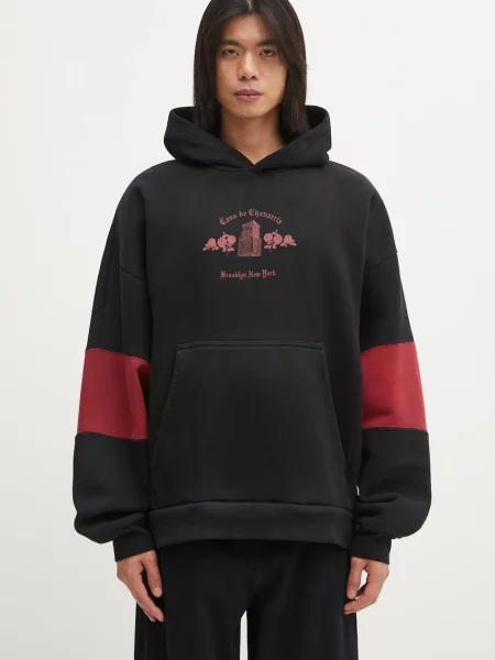 Bluza z kapturem Willy Chavarria czarna