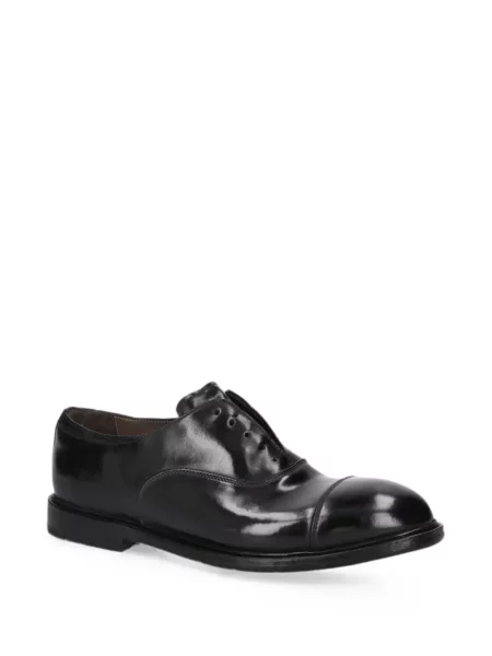 Oxford Premiata din piele negru