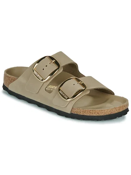 Birkenstock Papucs Arizona Big Buckle Hex Barna bézs