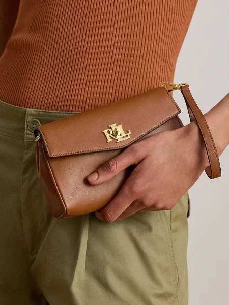 Lauren Ralph Lauren сумка крос-боді шкіряна
