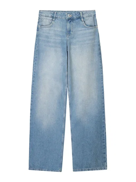 Bershka Džínsy denim modrá