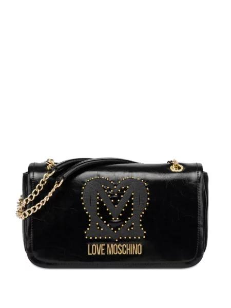 Colier Love Moschino cu tepi negru