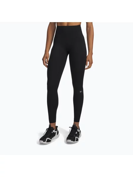 Colanți de antrenament pentru femei Under Armour Vanish Elite Leggings ultimate black/metallic silver negru