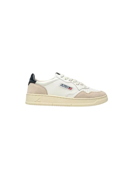 Sneakersy Autry skórzane białe