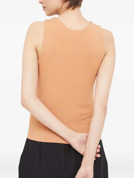 Top Dkny fără mâneci maro