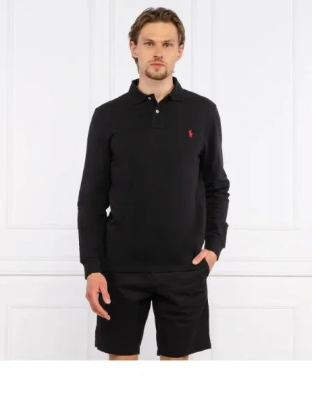 POLO RALPH LAUREN Tenisz póló | Custom slim fit fekete