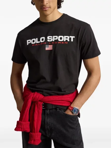Șosete Polo Ralph Lauren cu broderie în carouri de flanelă verde
