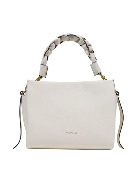 Torebka crossbody Coccinelle biała