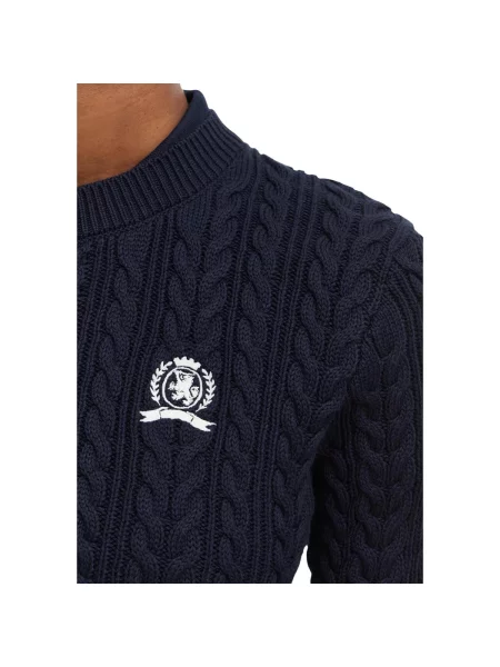 Sveter Tommy Hilfiger modrá