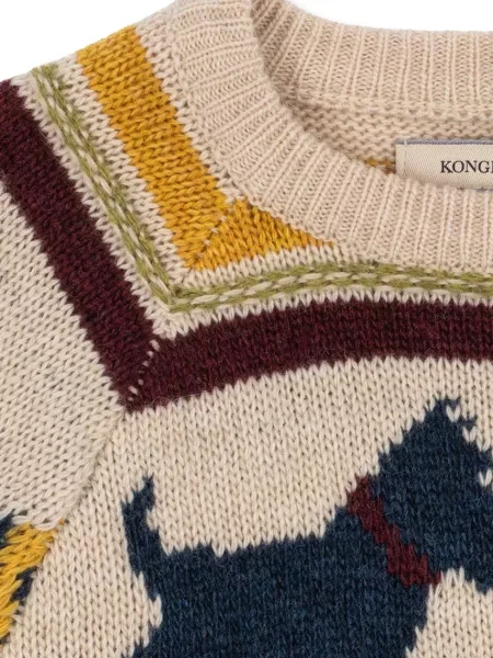 Konges Sløjd светр дитячий з вовною BELOU KNIT SWEATER