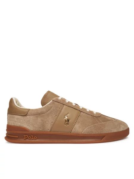 Sneakersy Polo Ralph Lauren beżowe