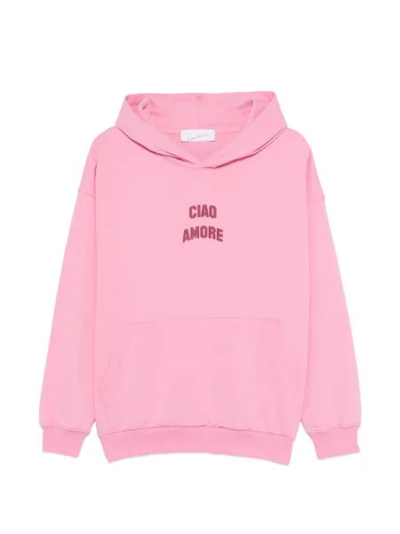 Hanorac cu glugă Giada Benincasa roz
