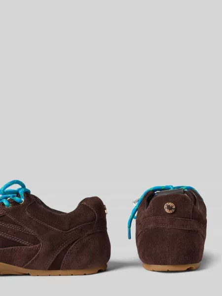 Sneakersy ze skóry ze sznurowaniem Model Asiel' Steve Madden
