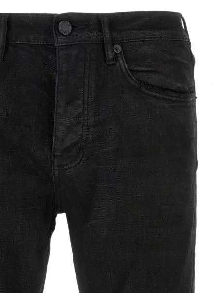 Blugi Purple Brand cu autograf negru