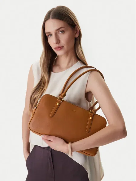 Furla Geantă Giulia M CN maro
