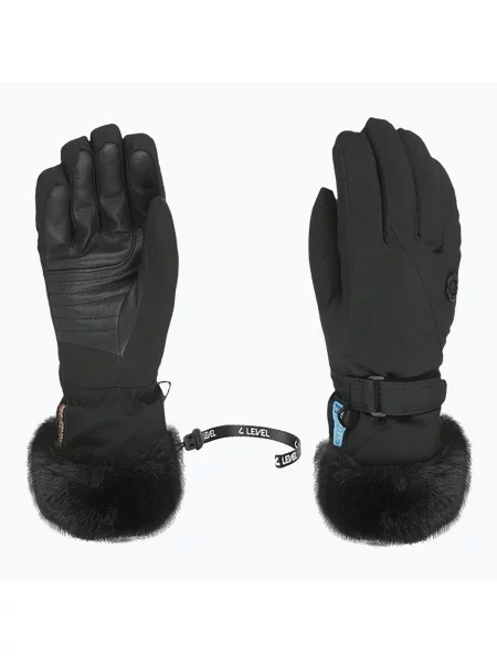 Mănuși de schi pentru femei Level Jolie W pk black negru