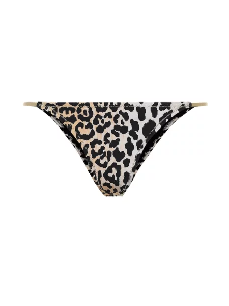 Bikini Reina Olga z nadrukiem w panterkę beżowy